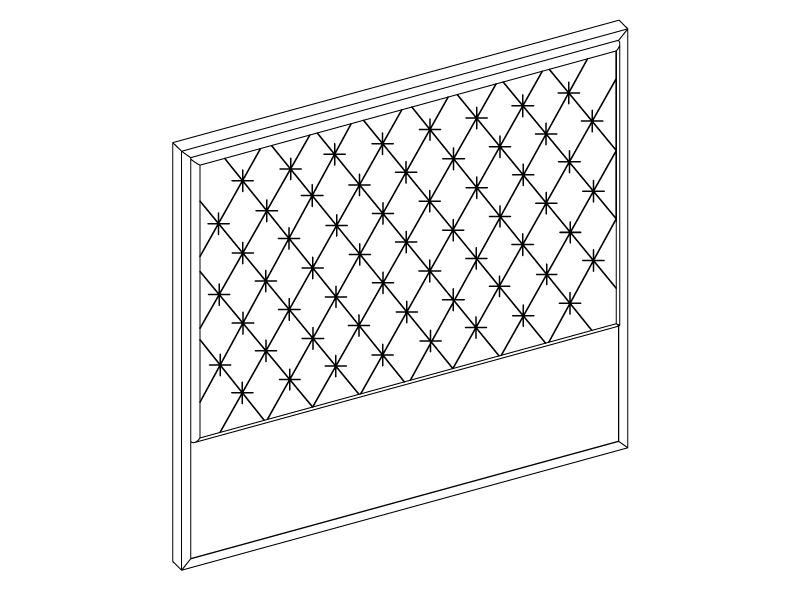 Outline of the State headboard